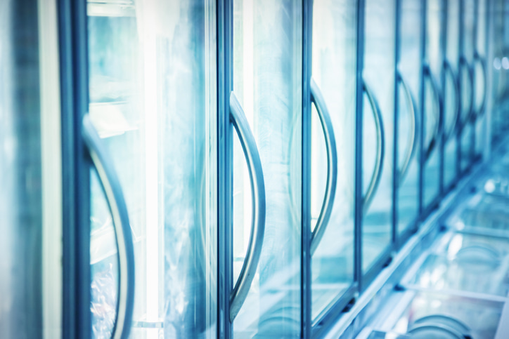 Commercial Refrigerator After Repair